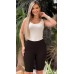 250068 Bermuda Ramany Body Fit :: Marrom Escuro
